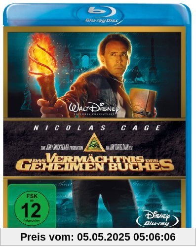 Das Vermächtnis des geheimen Buches [Blu-ray] von Jon Turteltaub