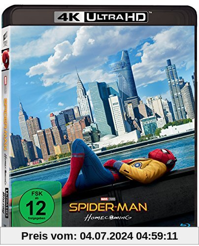 Spider-Man Homecoming [4K Ultra HD] [Blu-ray] von Jon Watts