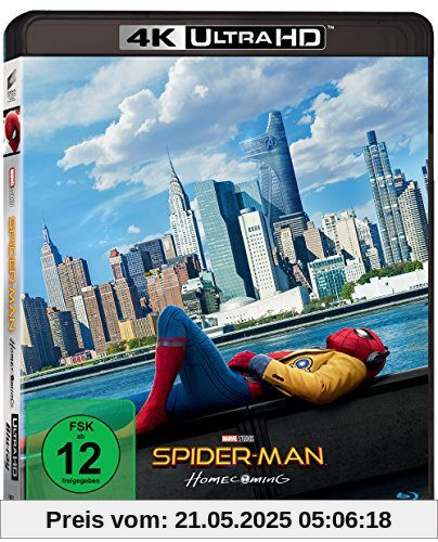Spider-Man Homecoming [4K Ultra HD] [Blu-ray] von Jon Watts