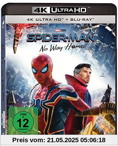 Spider-Man: No Way Home (4K Ultra HD) (+ Blu-ray2D) von Jon Watts