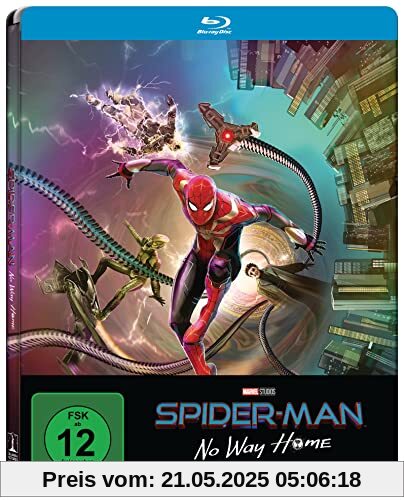 Spider-Man: No Way Home - BD Steelbook [Blu-ray] von Jon Watts