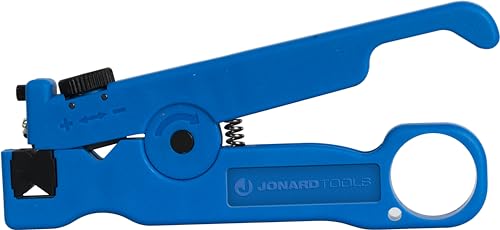 Jonard Tools CSR-1575 Kabelschlitz- und Ringwerkzeug: Drahtabisolierer, Kunststoff, Blau von Jonard Tools