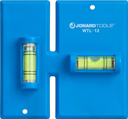 Jonard Tools WTL-12, Wandkasten-Vorlage und Wasserwaage für alte Arbeitskisten, blau von Jonard Tools
