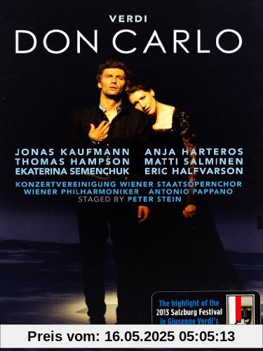 Verdi, Giuseppe - Don Carlo [2 DVDs] von Jonas Kaufmann