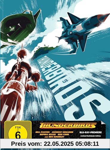 Thunderbirds | Mediabook (2x Blu-ray) mit Dolby Atmos + Auro-3D | Cover B - 444 Stück von Jonathan Frakes