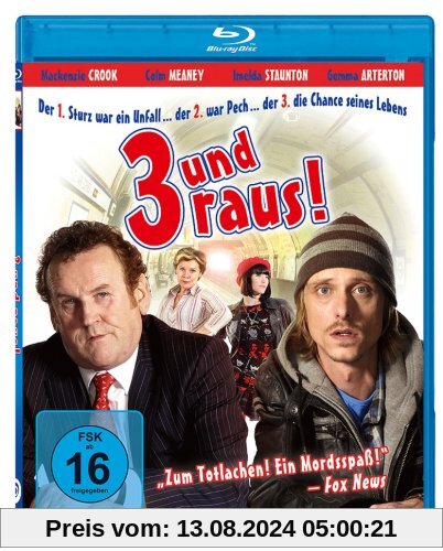 3 und raus! [Blu-ray] von Jonathan Gershfield