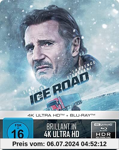 The Ice Road - 2-Disc Limited Steelbook (Deutsch/OV) (4K UHD/UHD-Blu-ray + Blu-ray) von Jonathan Hensleigh