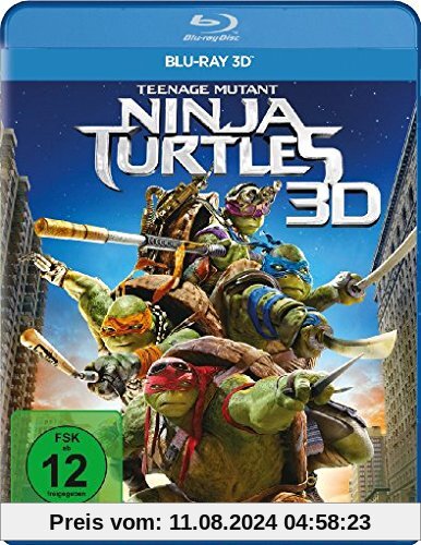 Teenage Mutant Ninja Turtles [3D Blu-ray] von Jonathan Liebesman