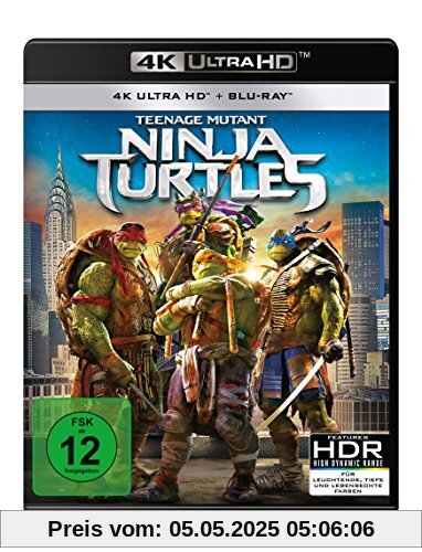 Teenage Mutant Ninja Turtles - 4K UHD [Blu-ray] von Jonathan Liebesman