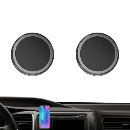 Jongyumo 2PCS Magnet Auto Telefon Halter, Lenkrad Handy Mount, Schwerkraft aufgehängte Struktur, 360 ° Freie Drehung, Hohe Viskosität Klebstoff Basis, für Video, Navigation, Anruf, Live Broadcasting von Jongyumo
