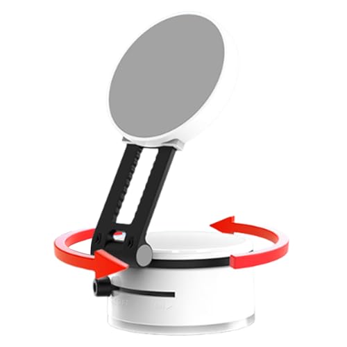 Saugnapf Mobiltelefonhalter, 360° Drehbarer Tragbarer Vakuum Telefonständer mit Klapparm, Starker Magnetischer Autotelefonhalter Saugbecher für Büro/Windschutzscheibe, Auto Innenraumzubehör für Smartp Saugnapf Mobiltelefonhalter, 360° Drehbarer Tragbarer Vakuum Telefonständer mit Klapparm, Starker Magnetischer Autotelefonhalter Saugbecher für Büro/Windschutzscheibe, Auto Innenraumzubehör für Smartp von Jongyumo