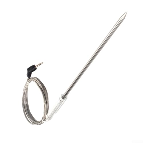 Jonikuper Ersatz-Temperaturfühler für TP-17 TP27 Thermometer – 20,5 cm Edelstahl-Sensor für Grill, Backofen (1 Stück) von Jonikuper