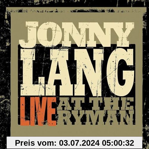 Live at the Ryman (Ltd.Edt.) von Jonny Lang