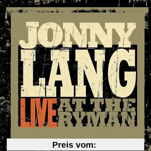Live at the Ryman (Ltd.Edt.) von Jonny Lang
