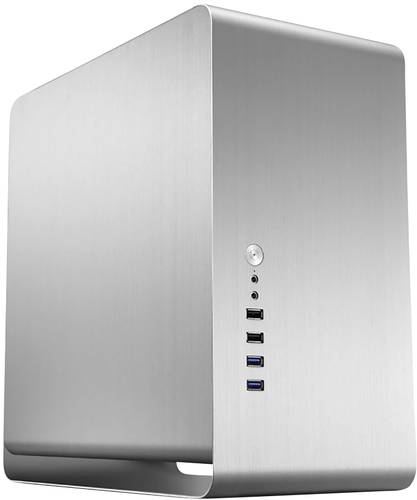 Jonsbo 01.UMX3SR.01 Micro-Tower PC-Gehäuse, Gaming-Gehäuse Silber von Jonsbo