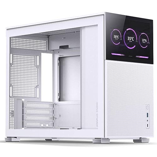 JONSBO D31 MESH Screen mATX Gehäuse, gehärtetes Glas, weiß von Jonsbo