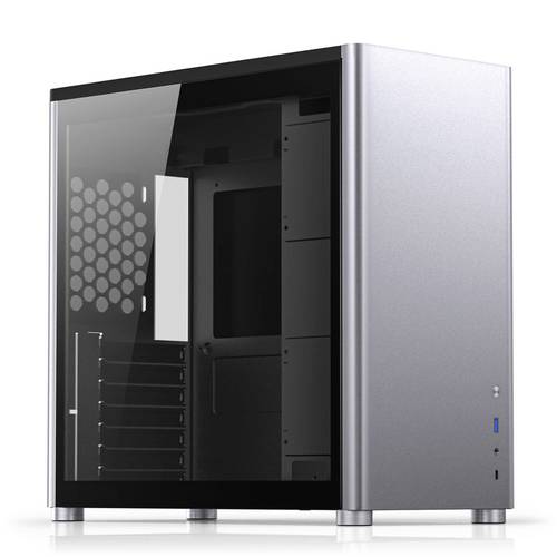 Jonsbo D40 Midi-Tower Gehäuse, Gaming-Gehäuse Silber von Jonsbo