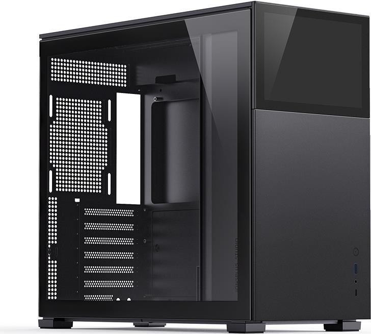 Jonsbo D41 STD - Midi Tower - PC - Schwarz - ATX - micro ATX - Mini-ATX - Stahl - Gaming (D41 STD BLACK SC) von Jonsbo