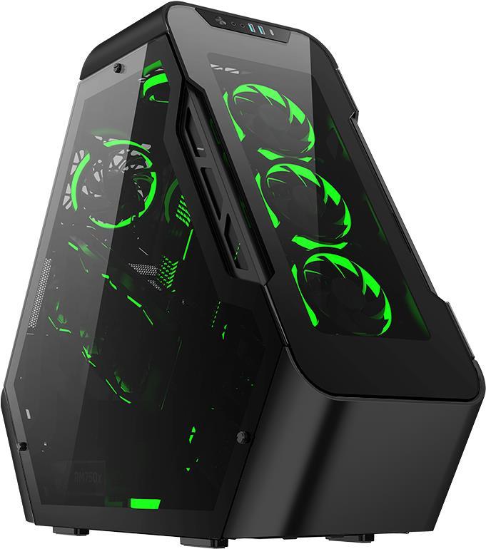 Jonsbo TR03-G BLACK Computer-Gehäuse Cube Schwarz (TR03-G BLACK) von Jonsbo
