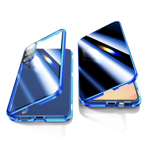 Jonwelsy Schutzhülle für Samsung Galaxy S25 Plus, 360 Grad Vorder- und Rückseite, Privatsphäre, gehärtetes Glas, Anti-Spionage-Bildschirm, Anti-Peep-Magnetadsorption, Metall-Stoßfänger mit Jonwelsy Schutzhülle für Samsung Galaxy S25 Plus, 360 Grad Vorder- und Rückseite, Privatsphäre, gehärtetes Glas, Anti-Spionage-Bildschirm, Anti-Peep-Magnetadsorption, Metall-Stoßfänger mit von Jonwelsy