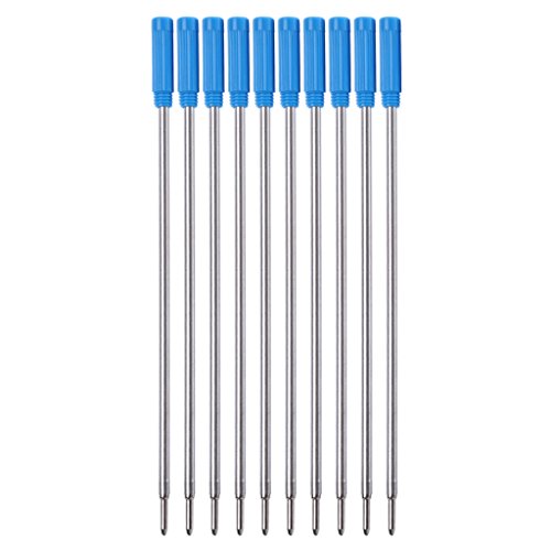 Joocyee 10Pc / Lot Crystal Pen Mine Länge 11,6 cm Büro- und Schulbedarf Stifte,Blau 11,6Cm Kugelschreibermine,Blau von Joocyee