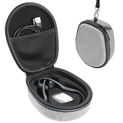 Joogee Hartschalen-Schutzhülle, kompatibel mit AfterShokz Trekz Air/Aeropex/Titanium Mini Open Ear Wireless Bone Conduction Kopfhörer AS650 / AS800, Aufbewahrungstasche für Kopfhörer, Grau (nur Hülle) Joogee Hartschalen-Schutzhülle, kompatibel mit AfterShokz Trekz Air/Aeropex/Titanium Mini Open Ear Wireless Bone Conduction Kopfhörer AS650 / AS800, Aufbewahrungstasche für Kopfhörer, Grau (nur Hülle) von Joogee