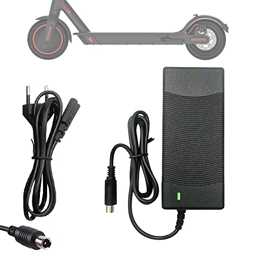 Jooheli Ladegeräte für Scooter, Ladegerät Adapter 42V 2A, Ersatz E-Bike Ladegerät für Elektrofahrräder Elektrischen Selbstausgleichender Roller, Hoverboard Ladekabel von Jooheli