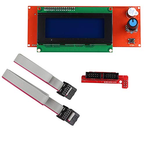 Jopto 2004 LCD Graphic Smart Display Screen Controller Modul mit Adapter und Kabel Kompatibel für 3D Drucker Controller RAMPS 1.4 Arduino Mega Arduino RepRap Pololu Shield von Jopto