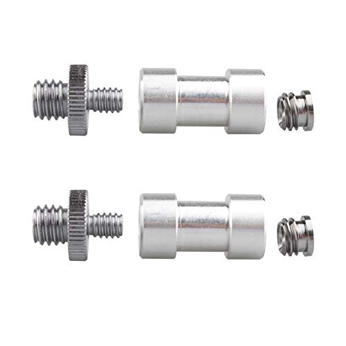 Jopto 6 Stück 1/4 Zoll und 3/8 Zoll Konvertergewinde, Adapter-Halterungs-Set für Kamera/Stativ/Einbeinstativ/Kugelkopf/Lichtständer/Schulterstativ/Beleuchtungsausrüstung/Kamerakäfig/Gopro Jopto 6 Stück 1/4 Zoll und 3/8 Zoll Konvertergewinde, Adapter-Halterungs-Set für Kamera/Stativ/Einbeinstativ/Kugelkopf/Lichtständer/Schulterstativ/Beleuchtungsausrüstung/Kamerakäfig/Gopro von Jopto