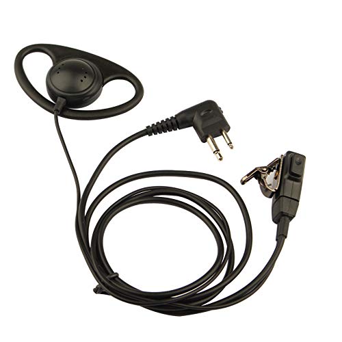 Jopto D-Form Ohrbügel-Ohrhörer Polizei Sicherheit Radio Headset PTT Mikrofon M Kopf Walkie Talkie Kopfhörer für 2-Pin Motorola Radio CP040 CP200 XTNi DTR VL50 GP3688 GP88S GP88 MAG ONE A8 GP2000 Jopto D-Form Ohrbügel-Ohrhörer Polizei Sicherheit Radio Headset PTT Mikrofon M Kopf Walkie Talkie Kopfhörer für 2-Pin Motorola Radio CP040 CP200 XTNi DTR VL50 GP3688 GP88S GP88 MAG ONE A8 GP2000 von Jopto