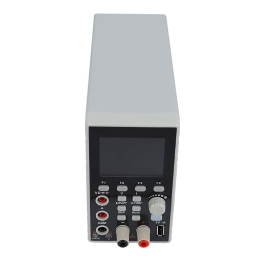 Jopwkuin 4 1/2 Bit Digitalmultimeter, Benutzerfreundliches Design, USB-Kommunikationsschnittstelle, 0–60 V, 0–5 A, 2,8-Zoll-Farb-LCD-Display, Variable Gleichstromversorgung für von Jopwkuin