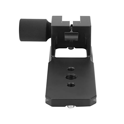 Jopwkuin Objektiv-Ersatzbasis Fußständer, Schwarze Aluminiumlegierung Präzise professionelle Objektivhalterung für Sony FE 200-600 F5.6-6.3 G OSS für die Außenfotografie von Jopwkuin