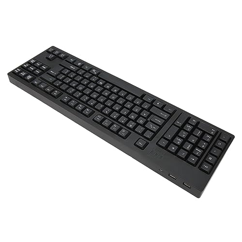 Jopwkuin USB-Tastatur, Scherentaste für die Linke Hand, ABS-Haushaltstastatur mit Empfindlicher Reaktion für 7 für 10 für Linkshänder von Jopwkuin