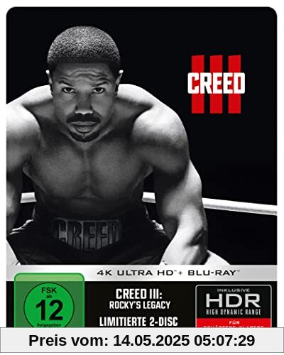 Creed III: Rocky's Legacy - 4K UHD - Steelbook von Michael B. Jordan
