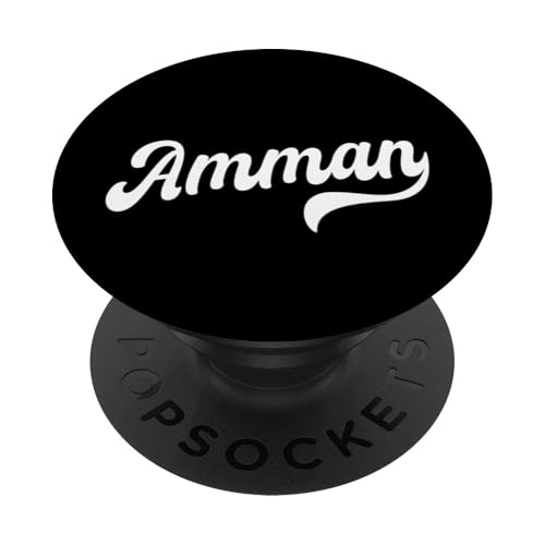 Amman Typeset Jordanien Design Jordanische Hauptstadt PopSockets Klebender PopGrip Amman Typeset Jordanien Design Jordanische Hauptstadt PopSockets Klebender PopGrip von Jordan Flag Designs Proud Jordanian Roots