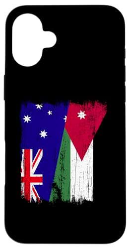Australien, Jordanien, halbe Flagge, australische jordanische Wurzeln Hülle für iPhone 16 Plus Australien, Jordanien, halbe Flagge, australische jordanische Wurzeln Hülle für iPhone 16 Plus von Jordan Flag Designs Proud Jordanian Roots