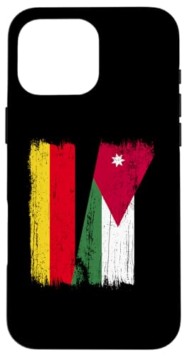 Deutschland Jordanien Halbflagge Deutsche Jordanische Wurzeln Hülle für iPhone 16 Pro Max Deutschland Jordanien Halbflagge Deutsche Jordanische Wurzeln Hülle für iPhone 16 Pro Max von Jordan Flag Designs Proud Jordanian Roots