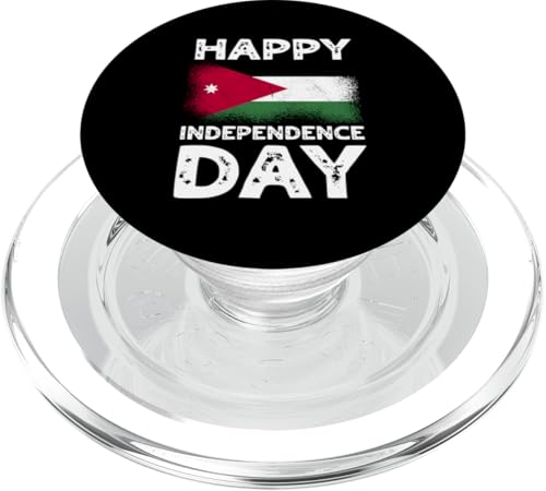 Happy Independence Day Jordanien PopSockets PopGrip für MagSafe Happy Independence Day Jordanien PopSockets PopGrip für MagSafe von Jordan Flag Designs Proud Jordanian Roots