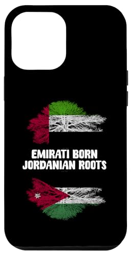 In den Emiraten geborene jordanische Wurzeln UAE Jordan Heritage Hülle für iPhone 12 Pro Max von Jordan Flag Designs Proud Jordanian Roots