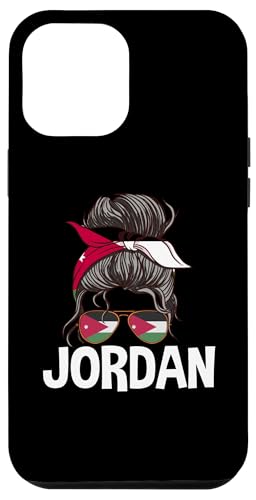 Jordan Girl Unordentlicher Haarbrötchen Jordanian Women Pride Hülle für iPhone 12 Pro Max Jordan Girl Unordentlicher Haarbrötchen Jordanian Women Pride Hülle für iPhone 12 Pro Max von Jordan Flag Designs Proud Jordanian Roots
