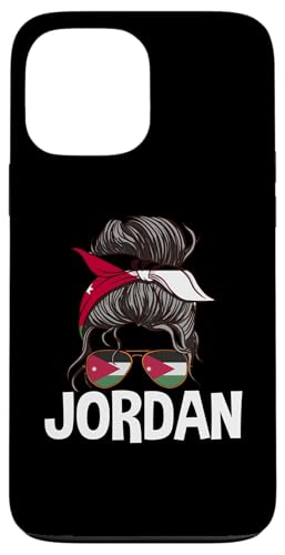 Jordan Girl Unordentlicher Haarbrötchen Jordanian Women Pride Hülle für iPhone 13 Pro Max Jordan Girl Unordentlicher Haarbrötchen Jordanian Women Pride Hülle für iPhone 13 Pro Max von Jordan Flag Designs Proud Jordanian Roots