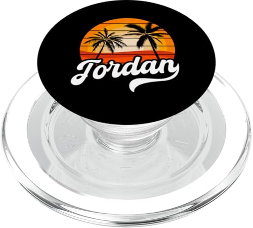 Jordan Retro Wear Jordanische Wüstenoase PopSockets PopGrip für MagSafe Jordan Retro Wear Jordanische Wüstenoase PopSockets PopGrip für MagSafe von Jordan Flag Designs Proud Jordanian Roots