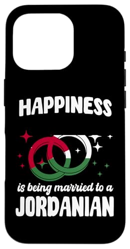 Jordanische Ehefrau Ehemann Spruch Jordanische Hochzeitskleidung Hülle für iPhone 16 Pro Jordanische Ehefrau Ehemann Spruch Jordanische Hochzeitskleidung Hülle für iPhone 16 Pro von Jordan Flag Designs Proud Jordanian Roots