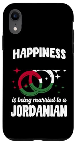 Jordanische Ehefrau Ehemann Spruch Jordanische Hochzeitskleidung Hülle für iPhone XR Jordanische Ehefrau Ehemann Spruch Jordanische Hochzeitskleidung Hülle für iPhone XR von Jordan Flag Designs Proud Jordanian Roots