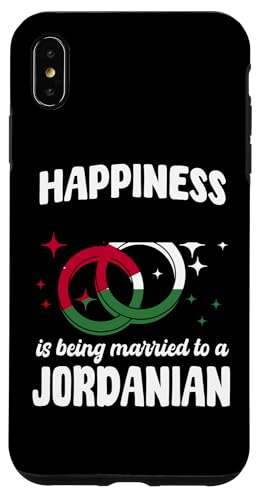 Jordanische Ehefrau Ehemann Spruch Jordanische Hochzeitskleidung Hülle für iPhone XS Max Jordanische Ehefrau Ehemann Spruch Jordanische Hochzeitskleidung Hülle für iPhone XS Max von Jordan Flag Designs Proud Jordanian Roots