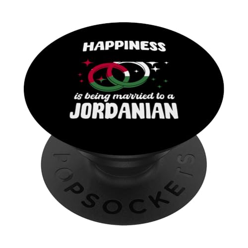 Jordanische Ehefrau Ehemann Spruch Jordanische Hochzeitskleidung PopSockets Klebender PopGrip Jordanische Ehefrau Ehemann Spruch Jordanische Hochzeitskleidung PopSockets Klebender PopGrip von Jordan Flag Designs Proud Jordanian Roots