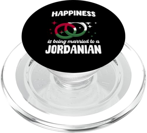 Jordanische Ehefrau Ehemann Spruch Jordanische Hochzeitskleidung PopSockets PopGrip für MagSafe Jordanische Ehefrau Ehemann Spruch Jordanische Hochzeitskleidung PopSockets PopGrip für MagSafe von Jordan Flag Designs Proud Jordanian Roots