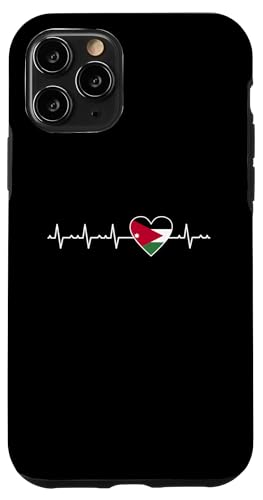 Jordanische Flagge Heartbeat Wear Jordanian Heart Bekleidung Hülle für iPhone 11 Pro Jordanische Flagge Heartbeat Wear Jordanian Heart Bekleidung Hülle für iPhone 11 Pro von Jordan Flag Designs Proud Jordanian Roots
