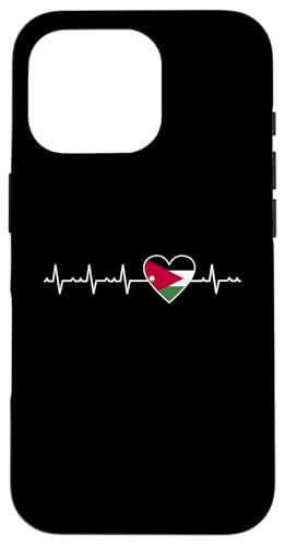 Jordanische Flagge Heartbeat Wear Jordanian Heart Bekleidung Hülle für iPhone 16 Pro Jordanische Flagge Heartbeat Wear Jordanian Heart Bekleidung Hülle für iPhone 16 Pro von Jordan Flag Designs Proud Jordanian Roots