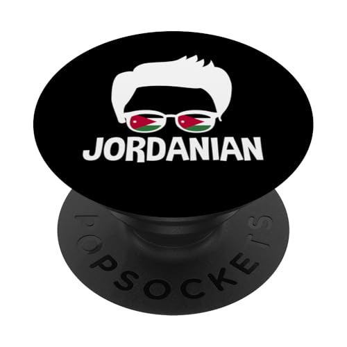 Jordanische Jungensilhouette Jordan Man Pride PopSockets Klebender PopGrip Jordanische Jungensilhouette Jordan Man Pride PopSockets Klebender PopGrip von Jordan Flag Designs Proud Jordanian Roots